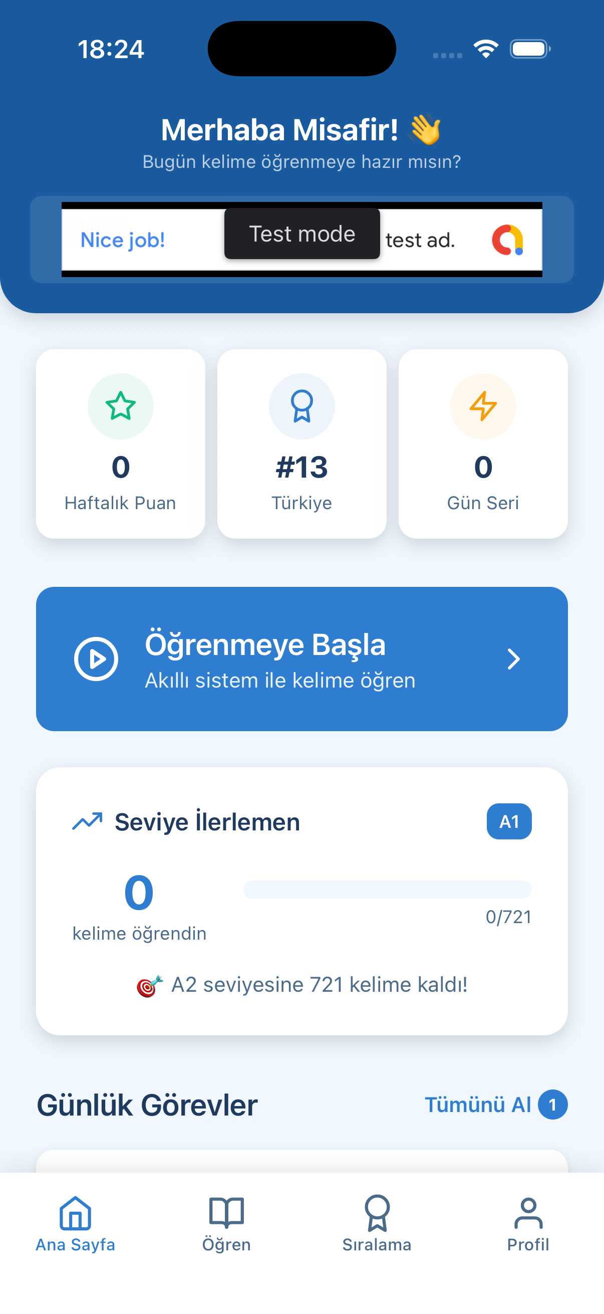 Uygulama Ekranı