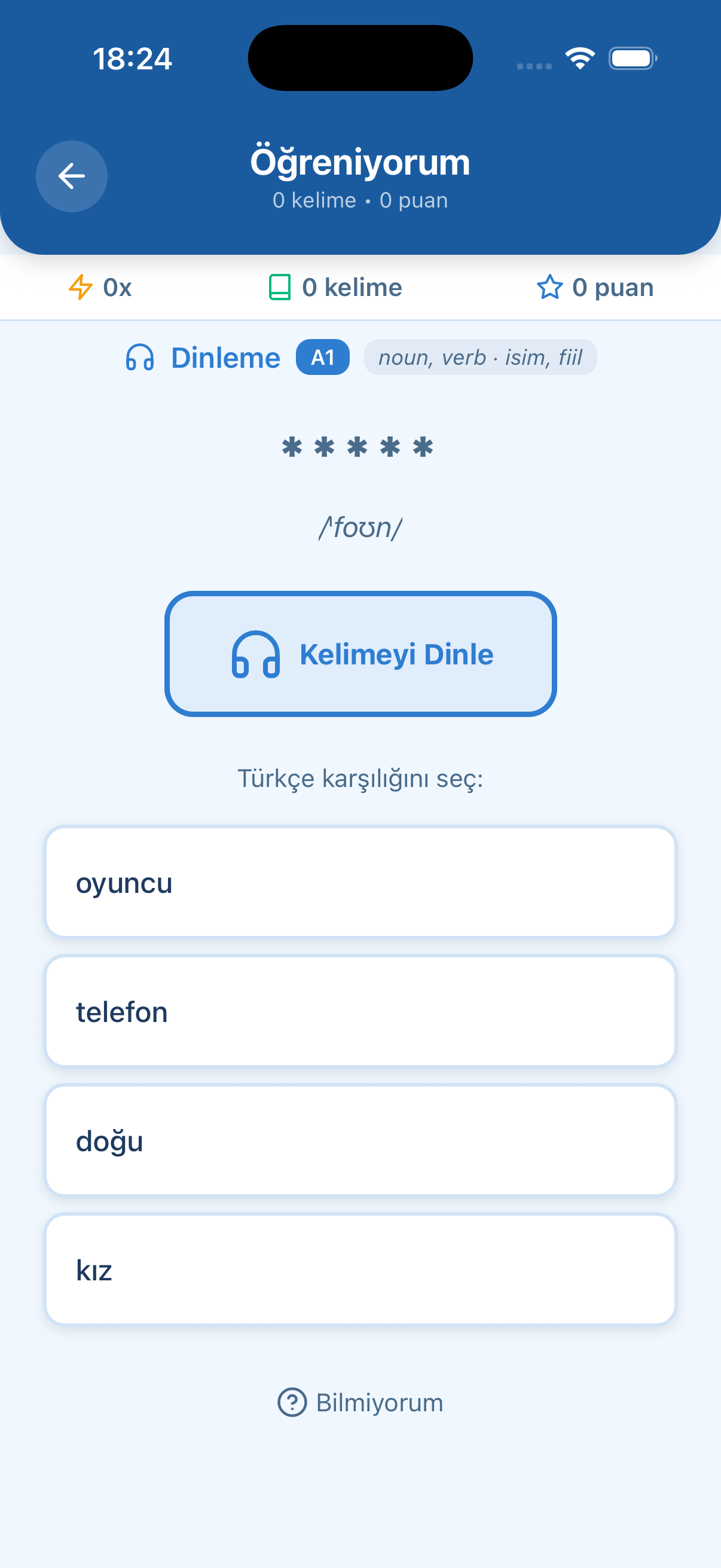 Kelime Öğrenme